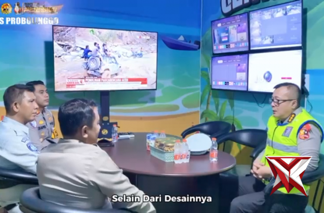 Kapolres Probolinggo meninjau langsung Pos Pelayanan Terpadu Polres Probolinggo yang menyediakan ber