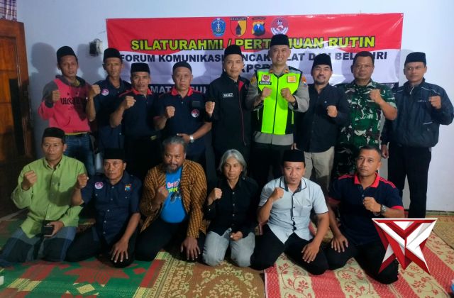 Kapolsek Sukorejo Polres Ponorogo Bersama FKPSB Sukorejo Ciptakan Kamtibmas Yang Kondusif