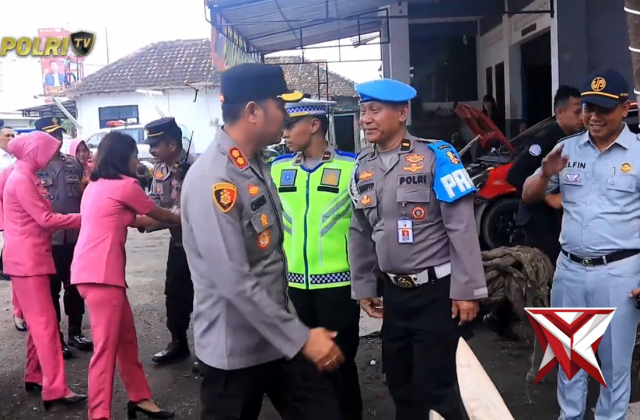 Kapolres Ngawi Tinjau Pos Operasi Lilin Semeru 2025