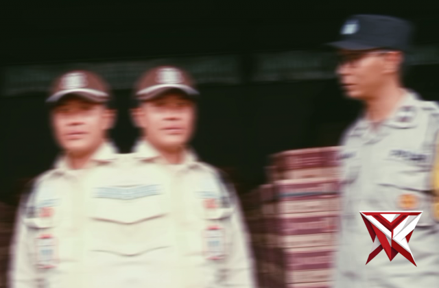 Anggota samapta Polsek waru sambang dan patroli ke perusahaan wil. polsek waru