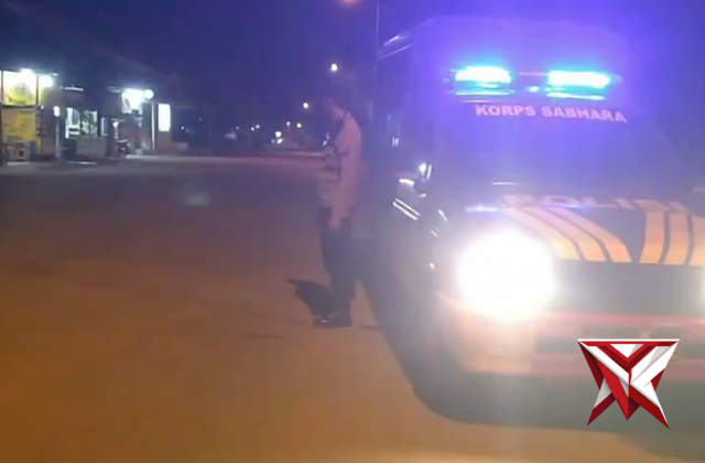 Patroli Malam Pemukiman Warga Desa Pohjejer, Kec. Gondang.