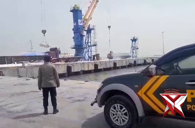 Giat Patroli KRYD pemantauan di sekitar dermaga Antisipasi 3C