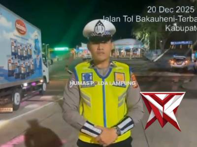 Live Report pantauan Arus Lalin dari Gerbang Tol Gate Pelabuhan Bakauheni Sabtu 20 Des 2025. - PoliceTube