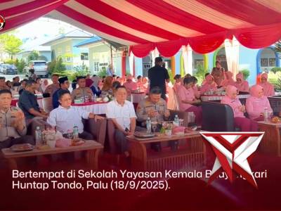 Irjen Pol. Agus Nugroho menghadiri peletakan batu pertama pembangunan Mushollah - PoliceTube