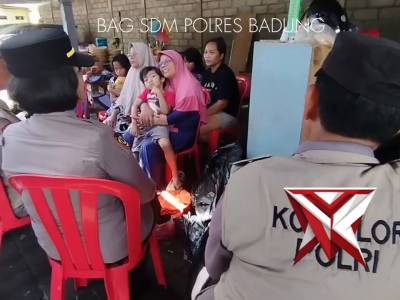 Pelaksanaan Konseling oleh Konselor Bag SDM Polres Badung kepada masyarakat - PoliceTube
