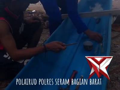 KEGIATAN SAMBANG SATPOLAIRUD POLRES SBB KEPADA NELAYAN PESISIR SERAM BARAT - PoliceTube