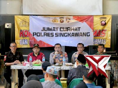 Jumat Curhat, Kapolres Singkawang Bangun Dialog Hangat Bersama Warga - PoliceTube