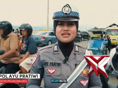 Laporan Situasi Arus Lalulintas di Jalan Pasar Mardika oleh Brigpol Ayu Pratiwi - PoliceTube
