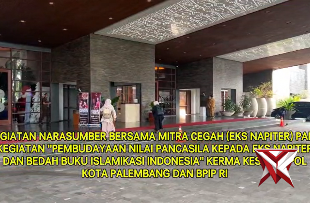 Pemberdayaan Eks Napiter: Langkah Pencegahan Radikalisme di Sumatera Selatan - PoliceTube