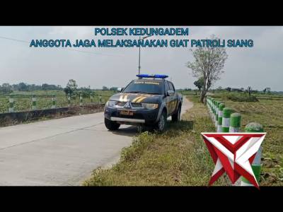 GIAT PATROLI SIANG POLSEK KEDUNGADEM - PoliceTube