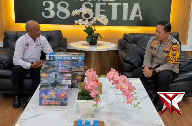 Kapolres Magetan menerima kunjungan dari PHRI