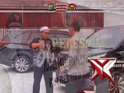 Peresmian Mako Polsek Limpasu Polres Hulu Sungai Tengah - PoliceTube