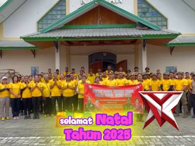 SAMBUTAN NATAL 2025, POLDA PAPUA GELAR BHAKTI SOSIAL PEMBERSIHAN GEREJA - PoliceTube