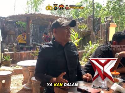 Kapolres Belitung Timur menggelar kegiatan Kopi Santai bersama para wartawan, perwakilan organisasi - PoliceTube