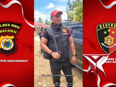 Berbagi Kasih Satuan Reserse Kriminal Polres MBD
