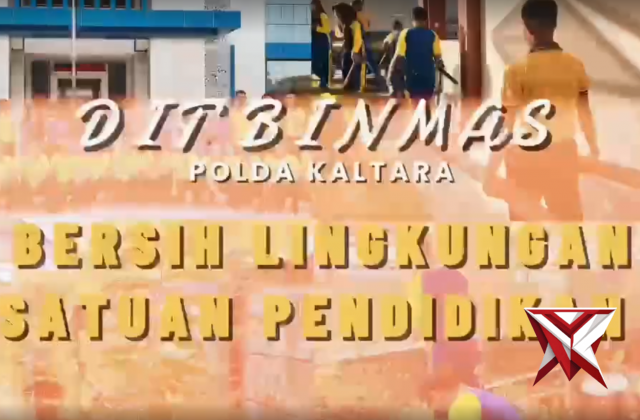 Direktorat Binmas Polda Kalimantan Utara bersama siswa-siswi SMAN 1 Tanjung Selor - PoliceTube