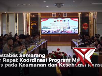 Polrestabes Semarang Gelar Rakor Program MBG - PoliceTube