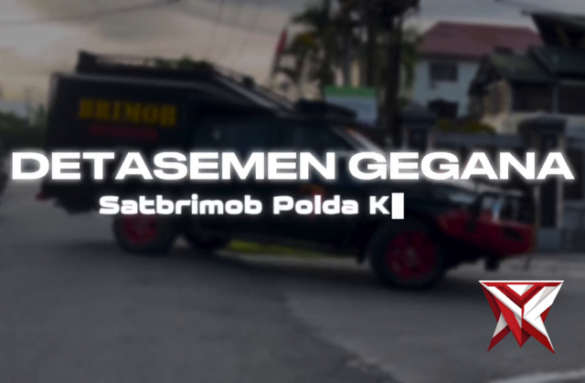 Gegana Satbrimob Polda Kaltara Sterilisasi Gereja di Tarakan Jelang Ibadah Malam Tahun Baru 2025