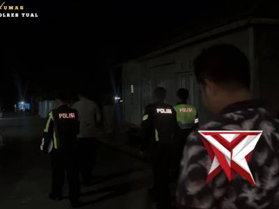 POLRES TUAL RUTIN MELAKSANAKAN PATROLI KRYD UNTUK TERUS MENINGKATKAN RASA AMAN DI LINGKUNGAN MASMASY - PoliceTube