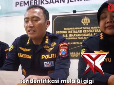 "Tim DVI Polri Terus Lakukan Identifikasi Korban Robohnya Ponpes Al Khoziny "