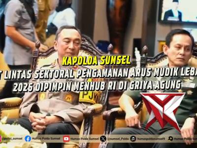 Kapolda Sumsel Tegaskan Kesiapan Pengamanan Arus Mudik Lebaran 2026

Palembang - Polda Sumsel menega
