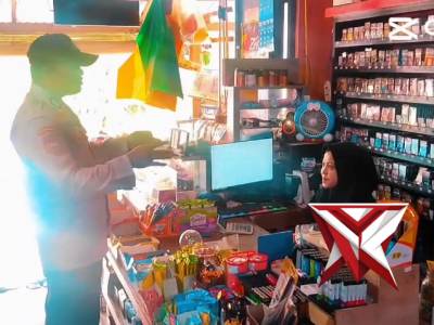 Giat Sambang warga oleh polsek kerumutan