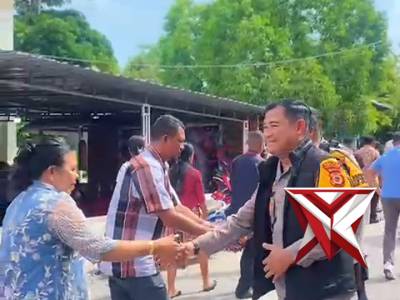 Kapolres bersama PJU polres MBD melaksanakan patroli motor mengecek ibadah minggu terakhir tahun2025 - PoliceTube