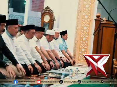 Lewat Safari Ramadhan, Kapolda Sumsel Pererat Sinergi Forkopimda dalam Penegakan Hukum. - PoliceTube