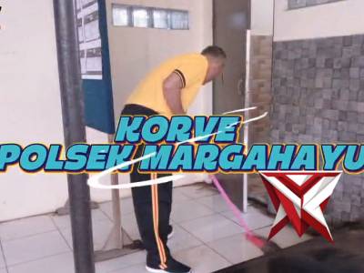 Polsek Margahayu melaksanakan kegiatan korve secara rutin - PoliceTube