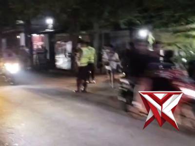 Guna ciptakan situasi kamtibmas tetap kondusif di wilayah Kecamatan Barat, Polsek Barat melaksanaka - PoliceTube