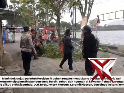 Menindaklanjuti perintah Presiden RI dalam rangka mendukung Gerakan Indonesia Asri - PoliceTube