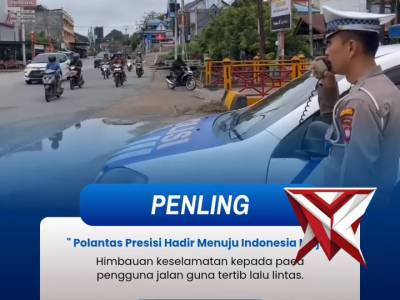Himbauan Kamseltibcarlantas kepada para pengguna jalan - PoliceTube