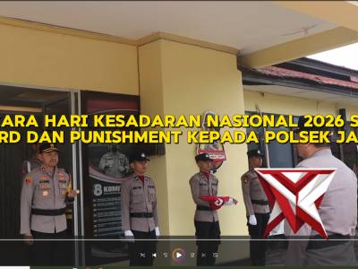 POLRES KETAPANG GELAR UPACARA PERINGATAN HARI KESADARAN NASIONAL - PoliceTube