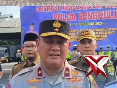 Wakapolda Bengkulu Jelaskan Fokus dan Tujuan Operasi Keselamatan Nala 2026 - PoliceTube