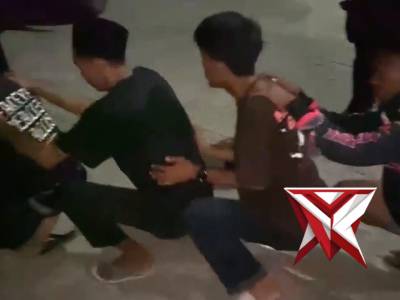 Operasi Pekat I Tinombala 2026 melakukan penindakan terhadap aksi premanisme