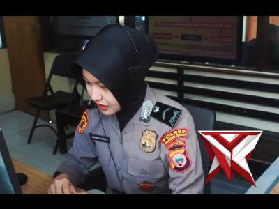 PAMAPTA POLRES HALTENG - PoliceTube