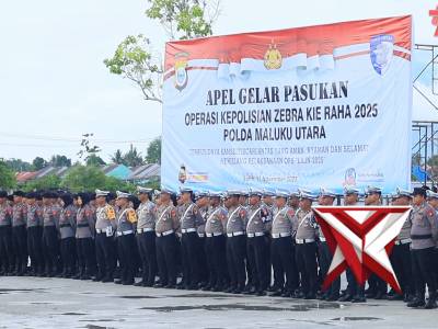 POLDA MALUKU UTARA GELAR OPERASI ZEBRA KIERAHA 2025 - PoliceTube