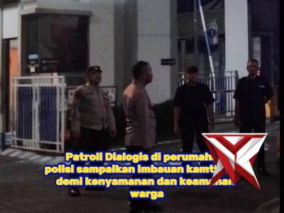 Patroli Ramadhan ke Perumahan, Polsek Gedangan Pastikan Lingkungan Aman dan Nyaman