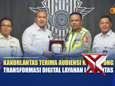 KAKORLANTAS TERIMA AUDIENSI KSP DORONG TRANSFORMASI DIGITAL LAYANAN LALU LINTAS | NTMC POLRI