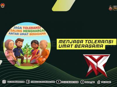 HIMBAUAN POLRES MUARA ENIM AGAR SEMAKIN AMAN & NYAMAN SAAT BULAN RAMADHAN - PoliceTube