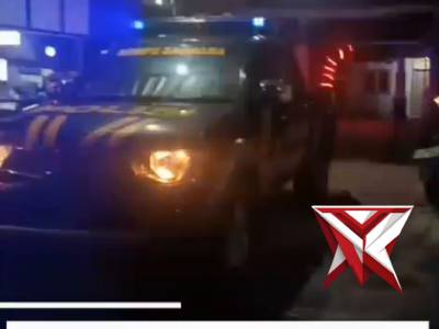 Kapolsek Takeran pimpin pelaksanaan patroli