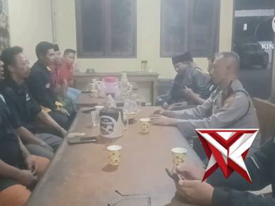 KEGIATAN CANGKRUKAN KAMTIBMAS DENGAN BKP KEDUNGADEM - PoliceTube