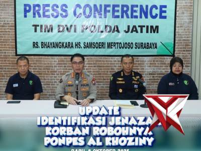 Update Identifikasi  Jenazah Korban Robohnya Ponpes Al-Khoziny Sidoarjo