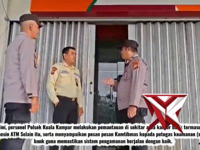 Patroli Personil Polsek Kuala Kampar - PoliceTube