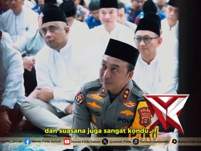 Polda Sumsel Gelar Safari Ramadhan 1447 H, Perkuat sinergitas Forkopimda - PoliceTube