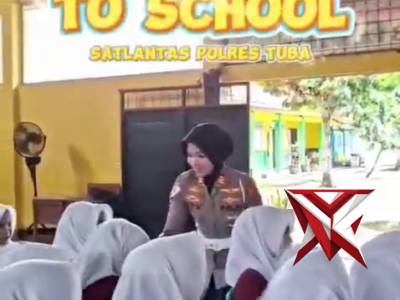 Sat Lantas Polres Tuba Goes to School - PoliceTube