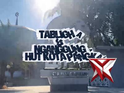 Tabligh Akbar dan Nganggung Akbar HUT Kota Pangkalpinang - PoliceTube