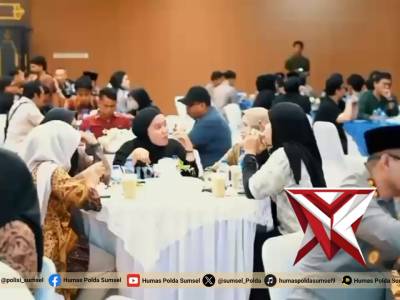 Gelar Buka Puasa Bersama Awak Media, Kapolda Sumsel Tegaskan Kemitraan Strategis - PoliceTube