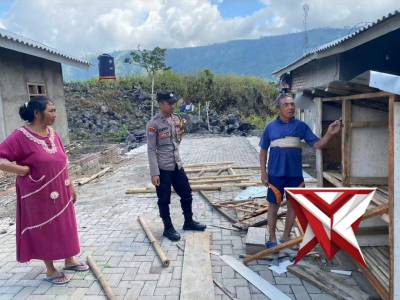 Sambang Warga di Bulan Ramadan, Polsek Sempol Sampaikan Imbauan Kamtibmas