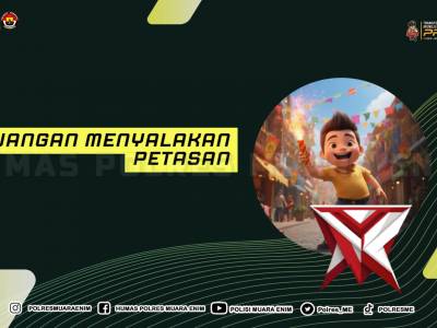 Imbauan Polres Muara Enim agar semakin aman dan nyaman saat Bulan Ramadhan - PoliceTube